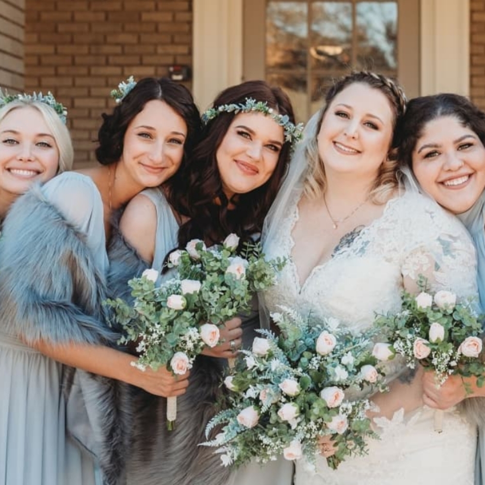 Faux Fur Grey Dress Shawl Wrap